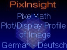 PixelMath Plot Display Profile of Image Line