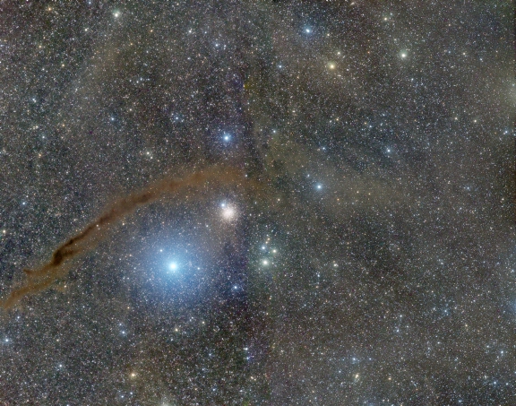 Mosaic with NGC4372  in Constellation Musca