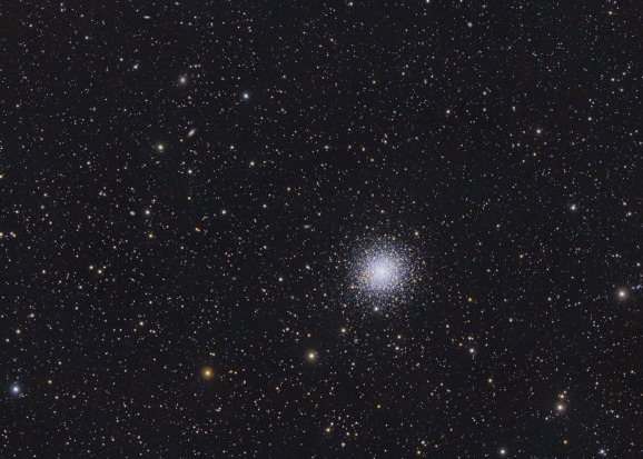 M92 and Galaxies - For more details click on image 
