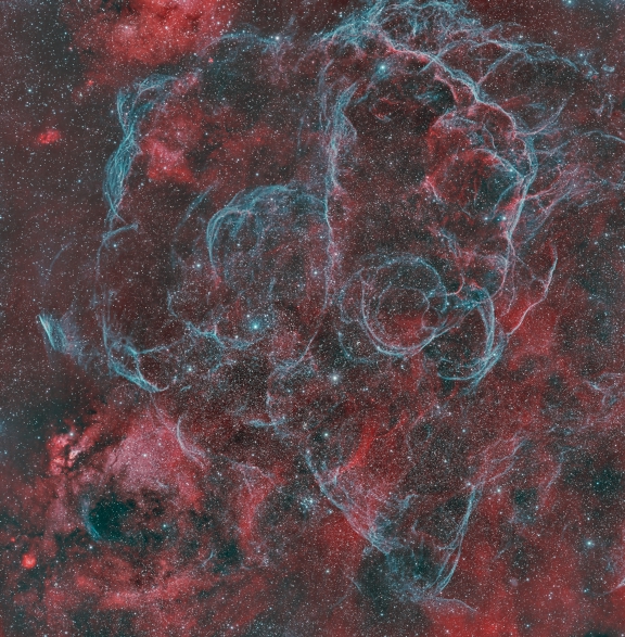 Vela SNR within GUM nebula