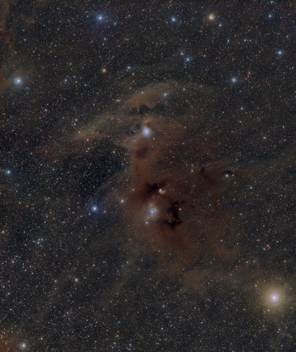 NGC3620 in Molecular Cloud