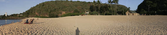 Waimea Beach Evening